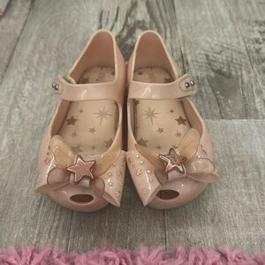 Mini Melissa ballerina shoes size 8